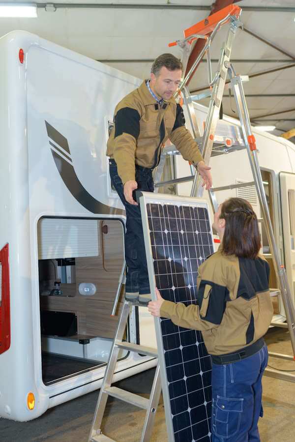 Hi-Tech RV techs are experts in solar upgrades and repairs.