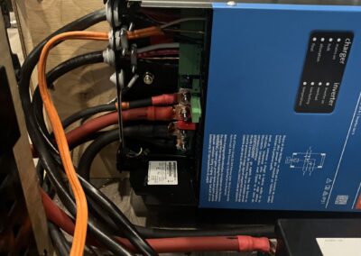 RV Solar Battery wiring to transfer switch