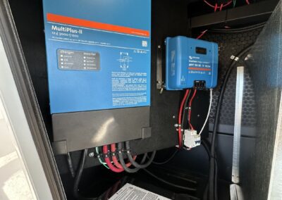 Controller and transfer box of RV Solar System installed in RV in Lakewood CO